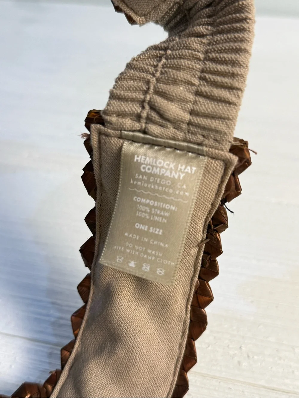 Hemlock Capri Visor in Copper (Brown)